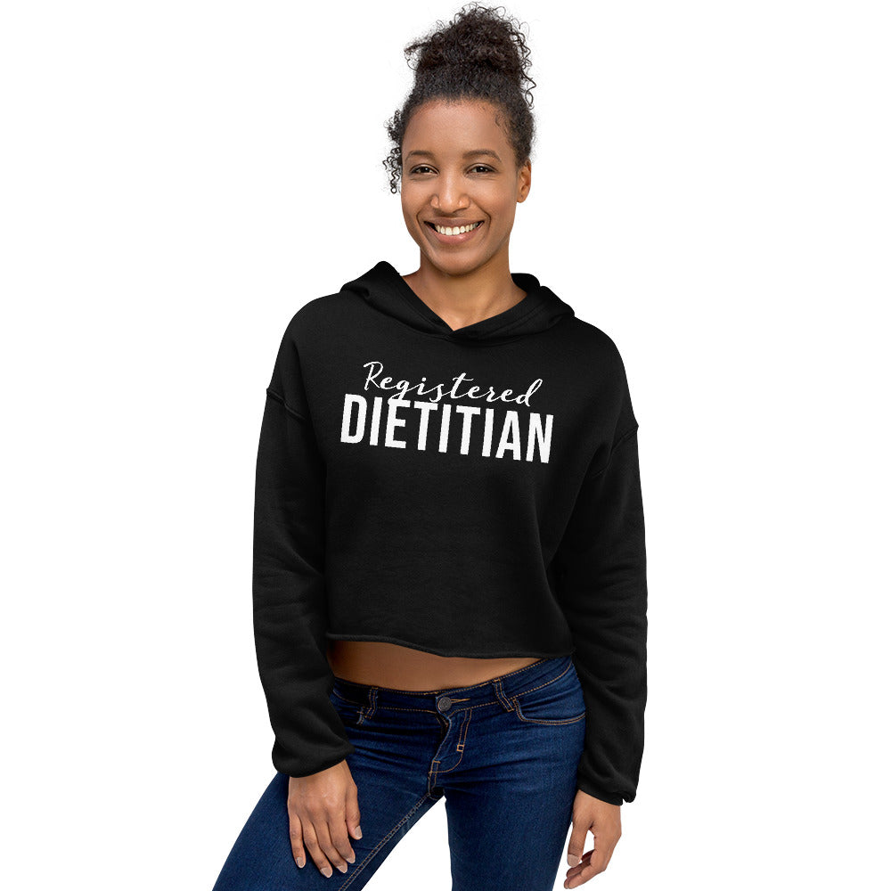 Registered Dietitian - Crop Hoodie