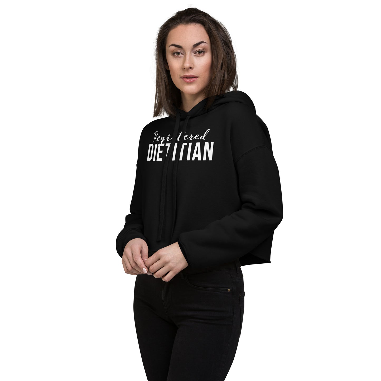 Registered Dietitian - Crop Hoodie