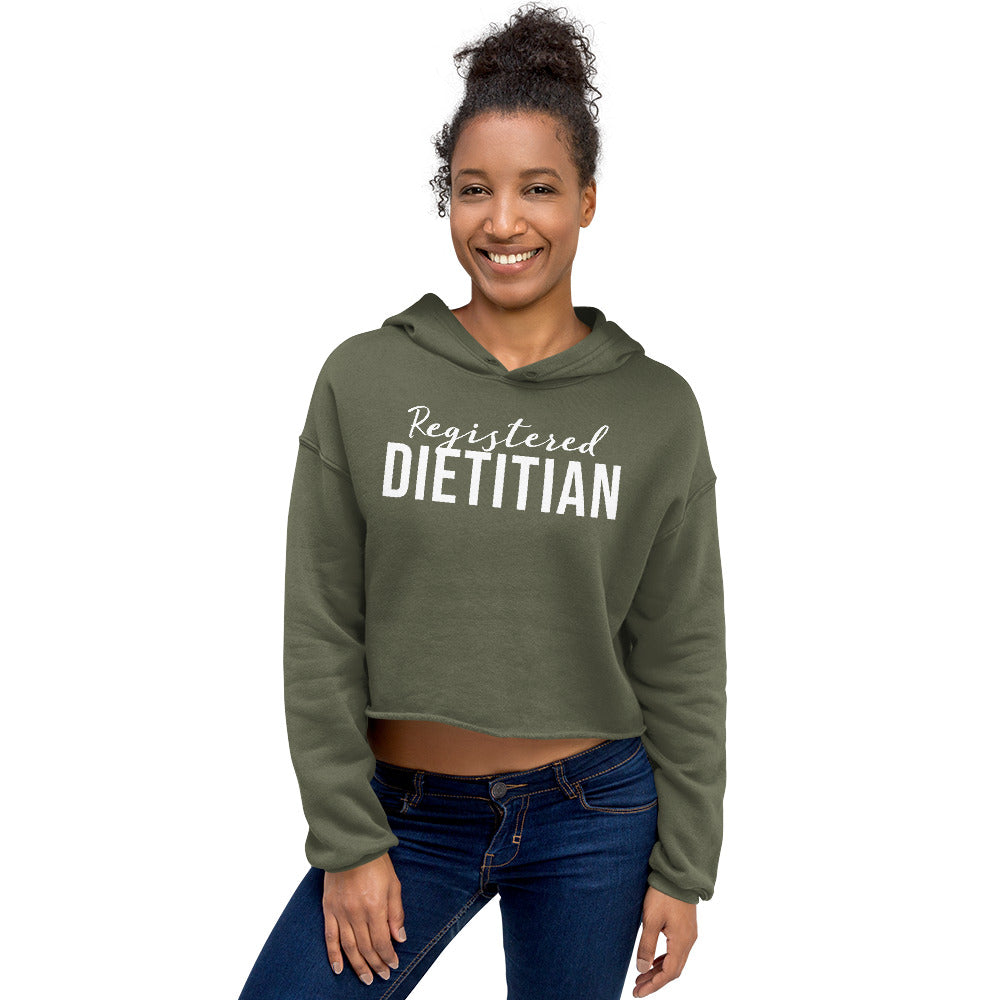 Registered Dietitian - Crop Hoodie